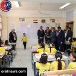 محافظ الجيزة يفتتح مدرستي المدينة المنورة الرسمية لغات وخاتم المرسلين الابتدائية