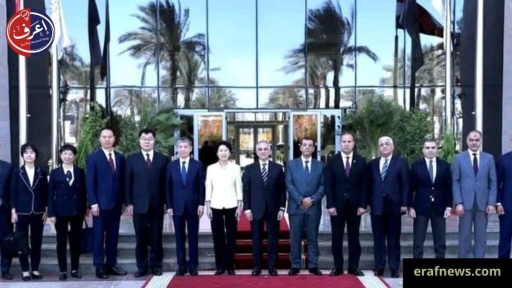 وزير العدل يبحث مع وفد صيني تعزيز التعاون القانوني والمؤسسي