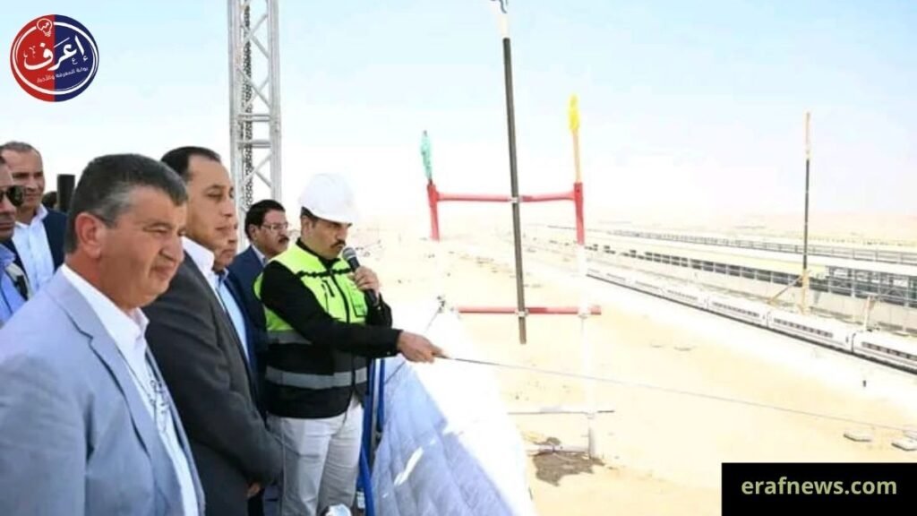 مدبولي يتفقد القطار السريع
