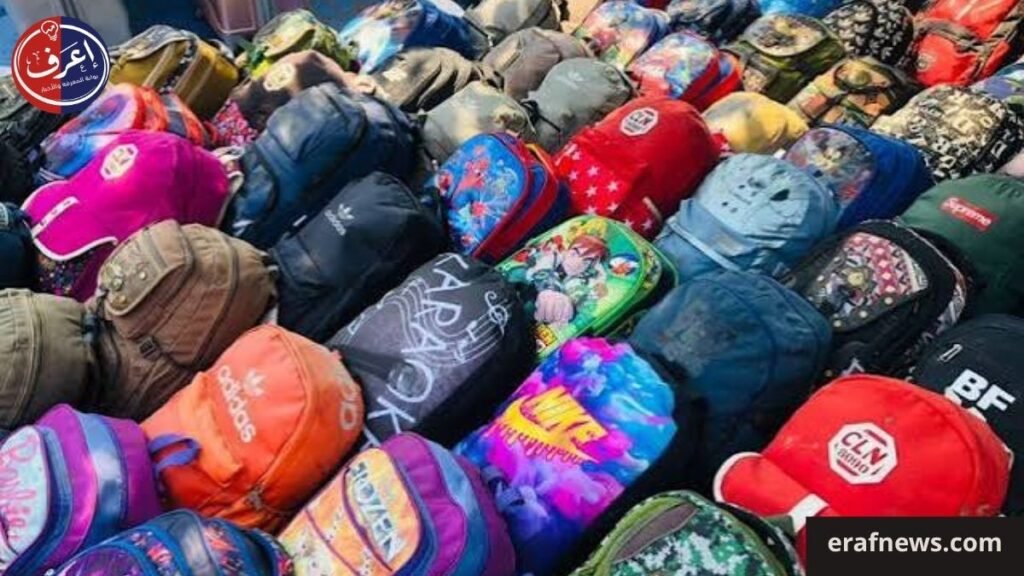 40 ألف حقيبة أمل تبدأ الرحلة قبل رنين الجرس