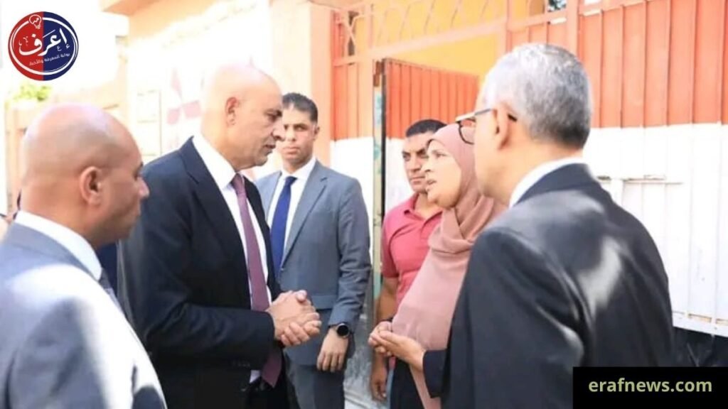 وزير التعليم يتفقد مدارس الغربية
