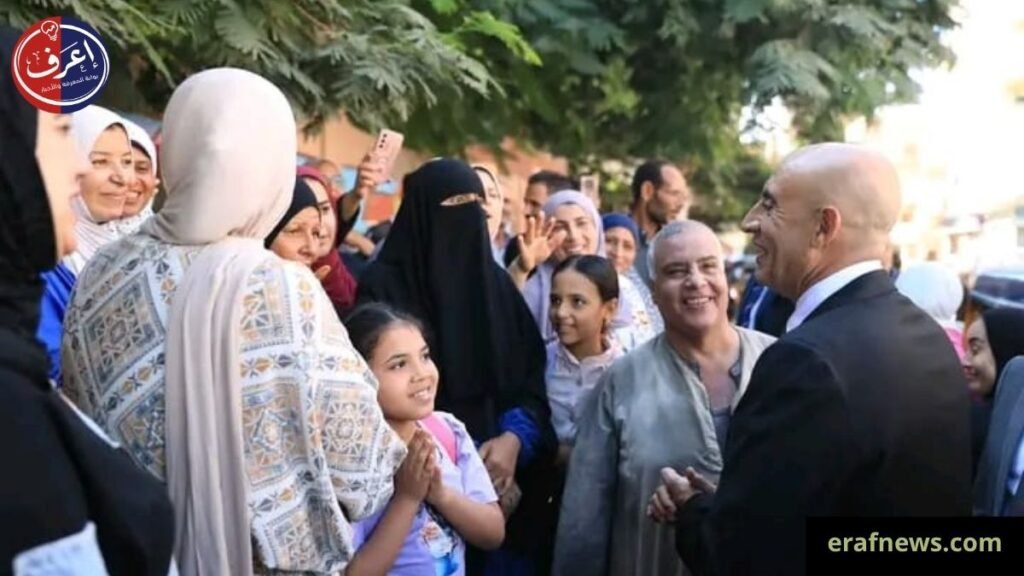 وزير التعليم يتفقد مدارس الغربية